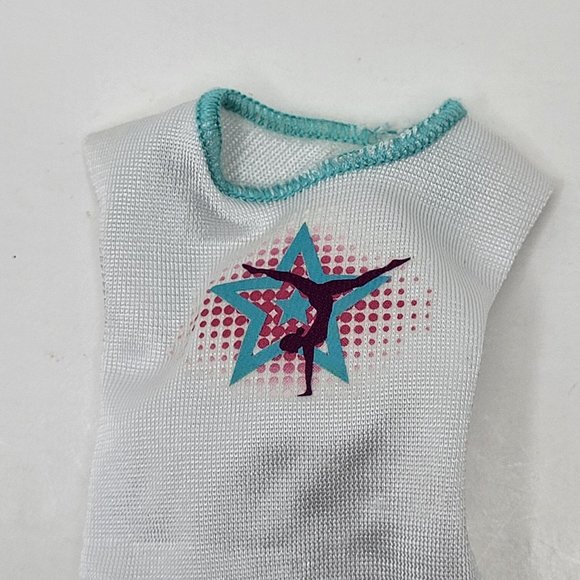 2016 Mattel Barbie Flippin Fun Gymnastic #DMC37 Replacement Top -100 - Picture 2 of 5